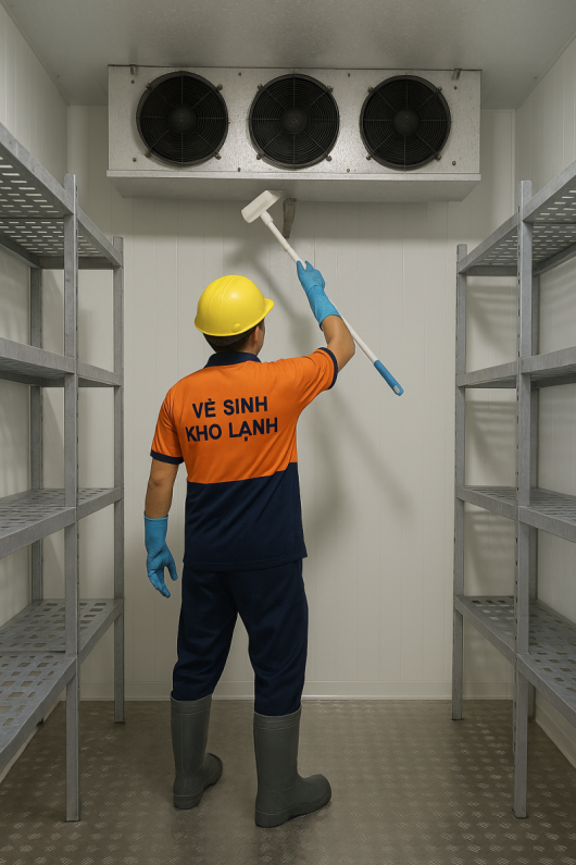 Hướng Dẫn Vệ Sinh Kho Lạnh Đúng Cách